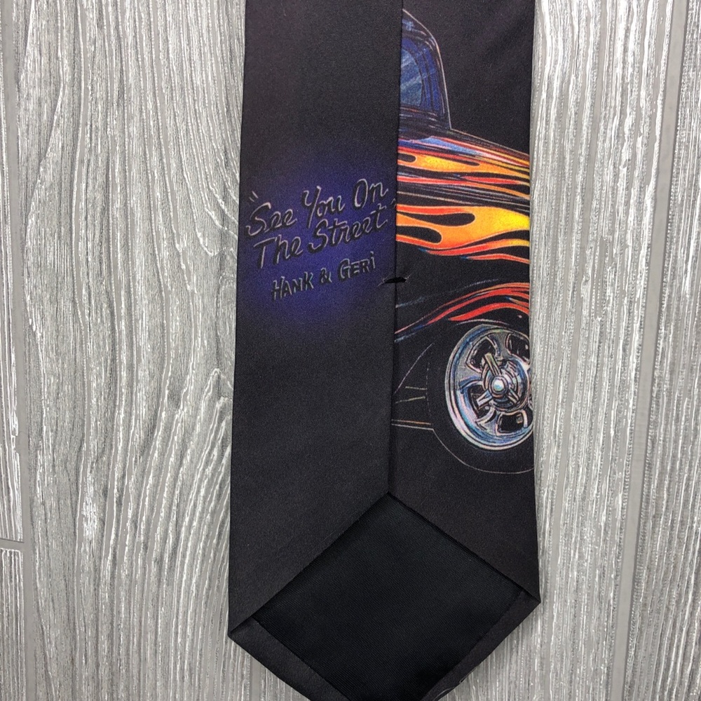 SOLD Vintage Hot Rods 1997 Old Cabot Village Tie - Picture 6 of 7